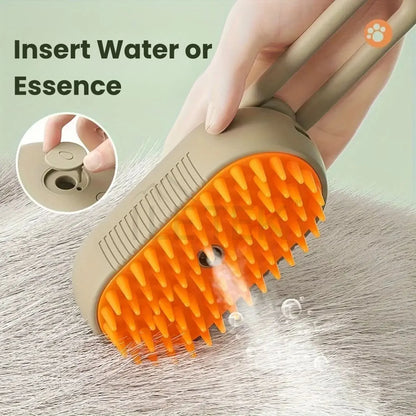 SteamPaw™ 3-in-1 Pet Grooming Brush